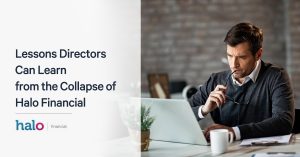 Collapse of Halo Financial
